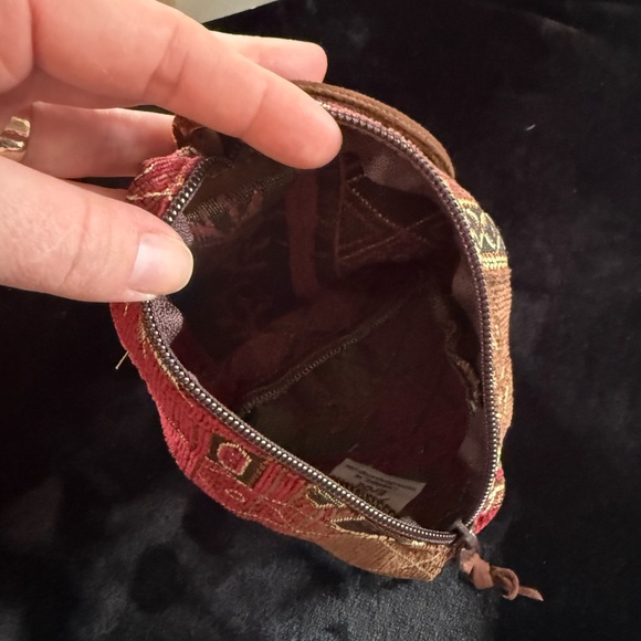 Handmade Embroidered Wristlet